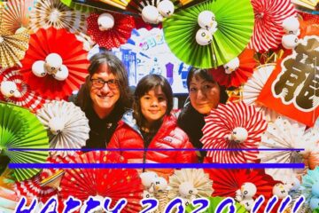 Miyoko Takac With Husband and Daughter